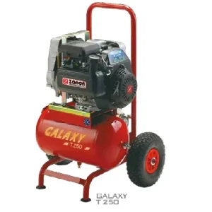 Compressore d’aria carrellato Zanon, mod: T-250, 20 lt, 250 lt/min, 9-11 bar