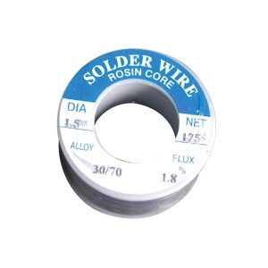FILO STAGNO PER SALDATURA Ø 1,5 mm ROCCHETTO DA 125gr/250gr/500gr LEGA 30/70