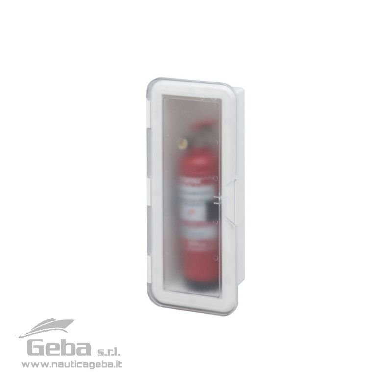 Nicchia tasca 196 x 470 mm porta estintore da 2 kg a parete - immagine 3