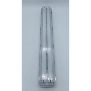 Plafoniera Stagna Completa Di 2 Tubi Neon Led
