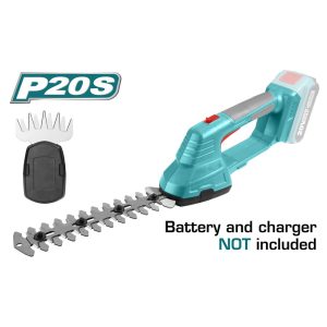 TAGLIASIEPE TAGLIABORDI CESOIE ERBA MULTIFUNZIONE LAMA SK5 A BATTERIA 20V TOTAL
