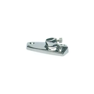 Base asta bandiera abs cromato per asta d.14mm n30112502116