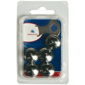 Blister 5 bottoni femmina loxx 15mm os1044050