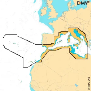 Simrad c-map reveal x m-em-t-076-r-ms carta mediterraneo occidentale per nsx 64220703