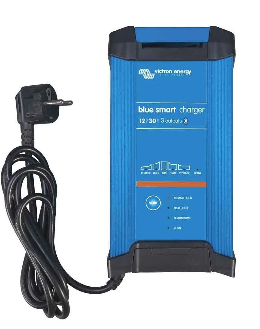 Victron energy serie blue smart carica batterie 12v 20a ip22 1 uscita uf21663w