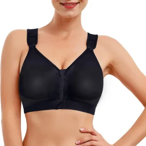 Reggiseno Sportivo Donna Post Chirurgico Cerniera Frontale Reggiseni Senza Ferretto Mastoplastica Bralette