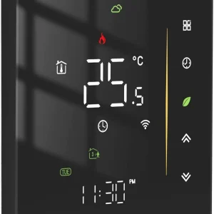 Termostato Wifi Regolatore Di Temperatura Ambiente Programmabile per Caldaia a Gas Temperatura Umidità Tuya/Smart Life APP Controllo Wireless Alexa/Google Home